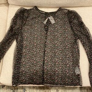 Banana Republic Sheer Blouse